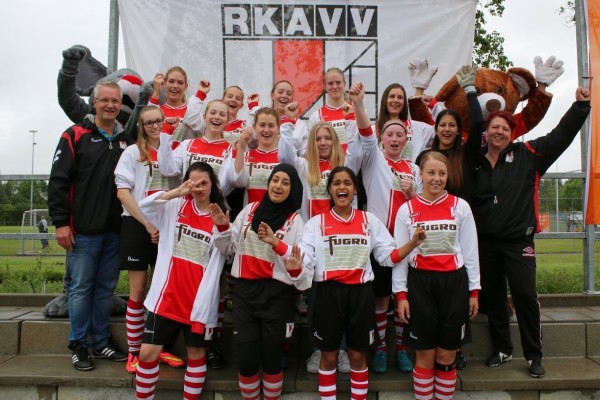 RKAVV meidentoernooi groot succes